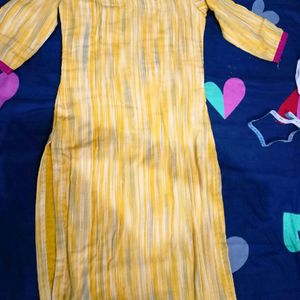 Cotton Kurti And Pant Set