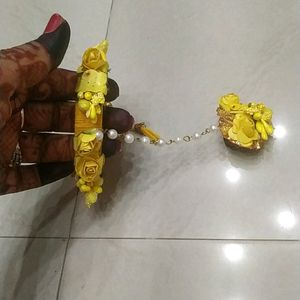 Hand Bracelet With Ring