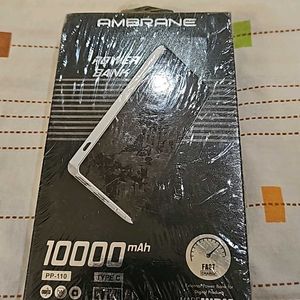 Ambrane Pp110 10000mah Power Bank Brand New Sealed