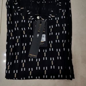 New Black Kurta Payjama Set