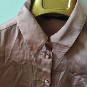 Satin Shirt Zara