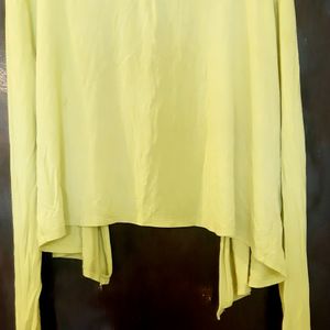 Neon Yellow Small Size Shrug