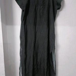 A Line Kurta Crepe