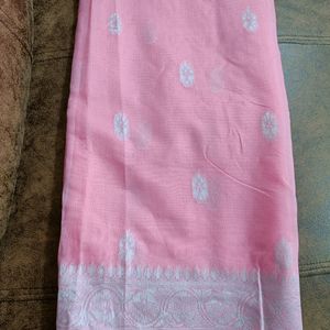 Light Pink Banarasi Saree