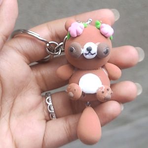 Raccoon Key Chain