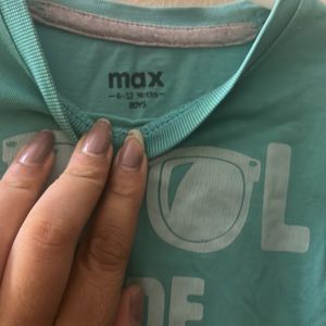 Max Brand Tshirt Shorts Set For Kid