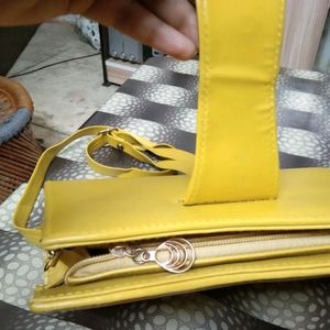 New Mustard Sling Bag