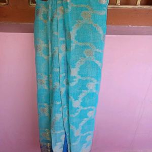 Sky Blue Silk Saree💙