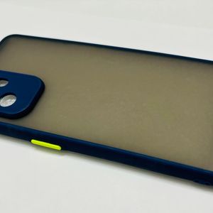 Neon Cheome Case Navy Blue For Oppo F19 Pro +