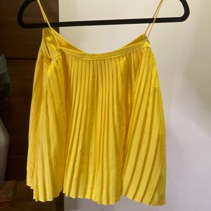 Pleated Strap Top