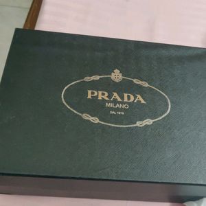 PRADA INSPIRED BLACK POCHETTE WITH  POUCH