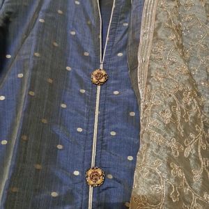 Formal shirt With ETHNiC DUPATTA