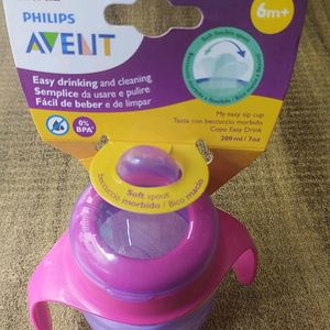 Philips Avent Classic Spout Cup 200Ml (Blue Color)