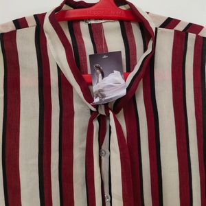 Women Stripes Shirt - 40 Bust