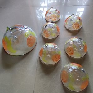 7 Glass Bowl Set.