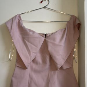 Butterfly Neck Mauve Top