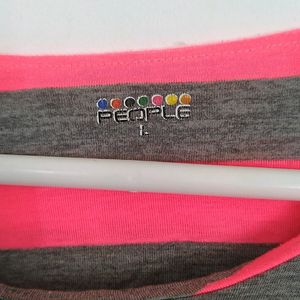 PEOPLE Brand - Stripped T-Shirt