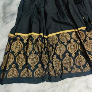 Akkriti long black skirt ethnic