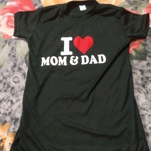 Kids Mom Dad Tshirt