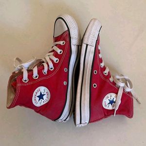 Red Converse All Star Chuck Taylor