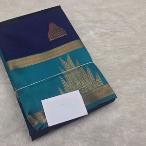 BENTEX TEMPLE DESIGN SILK SAREES