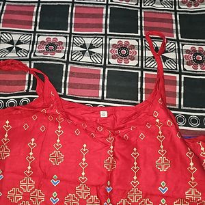 Rust Colour Kurti