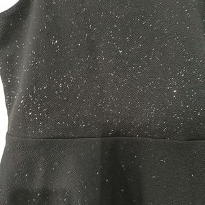 Black Shimmer Dress Party Wear