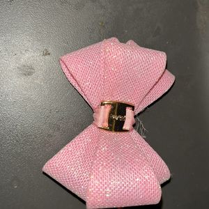 Pink Bow hair clip