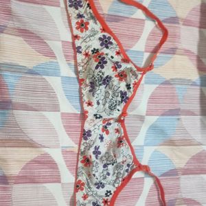 Flower Print Bralette