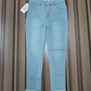 W-25 Size-30 Slim Fit Women Denim Jeans