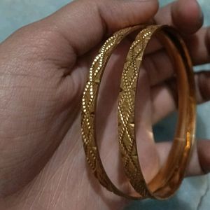 Gold - Plated Bangles