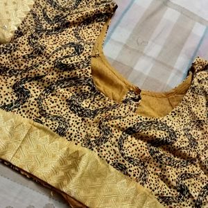 Art Silk Saree With Blouse