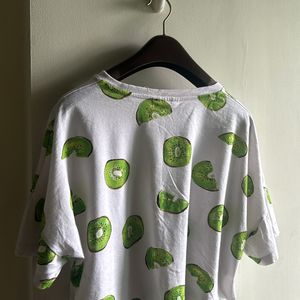 White kiwi Crop Top🥝