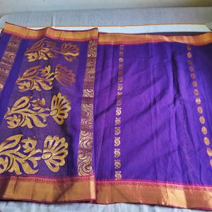 Jari Cotton Saree