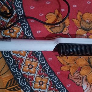 Hair Brush Straightener😍