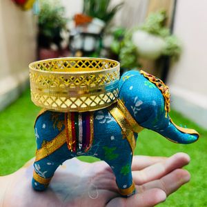 6 Elephant Candles