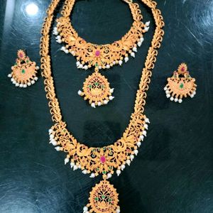 South Indian Bridal Matte Finish Jewelry