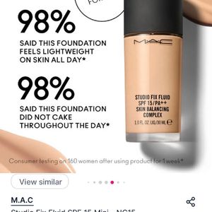 mac studio fix fluid foundation with spf 15