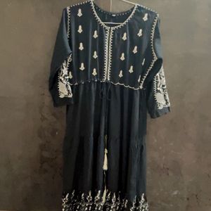 Anarkali Embroidered Kurti