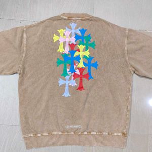 Chrome hearts multicolor cross Sweatshirt Size XL