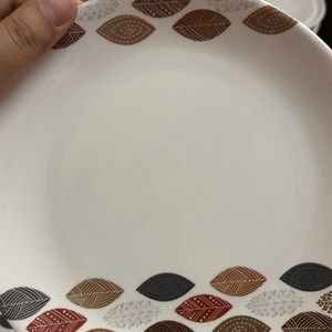 Brand new melamine serving plates