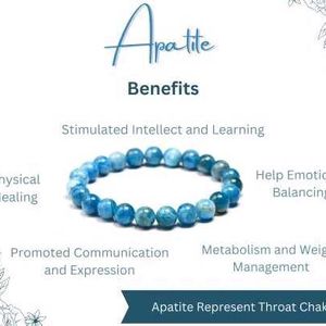 Customisable Tiger's Eye+Blue Apatite Bracelet