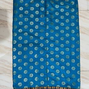 Blue Saree