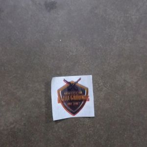 PUBG/BGMI Sticker With Pen/Pencil Cap