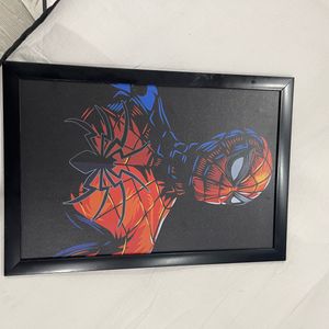 Spiderman wall frame