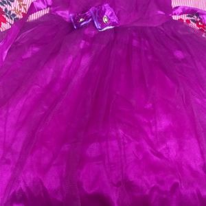 Kids Purple Frock