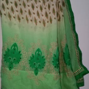 Green Saree