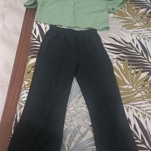 Sale Olive Co-ord Set For Summers