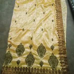 Grand Embroidered Saree