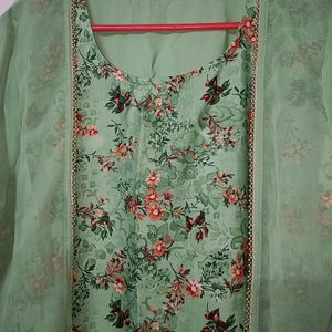 Beautiful Pista Green Colour Kurti Size Xxl